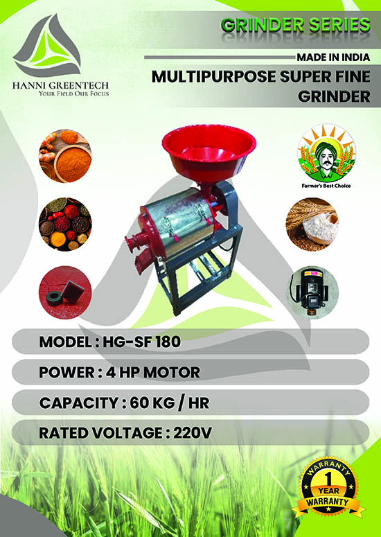 MULTIFUNCTIONAL SUPER FINE GRINDER BROCHURE