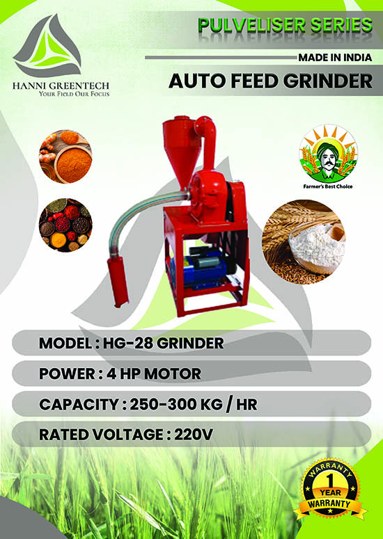 HG-28 AUTO FEED GRINDER BROCHURE
