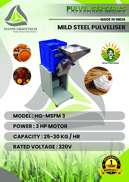 HG-MSFM 3 - MILD STEEL PULVELIZER BROCHURE